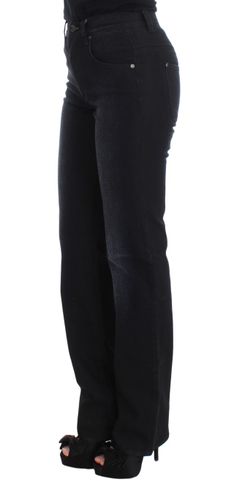 Cotton Blend Slim Fit Bootcut Women's Jeans - Ermanno Scervino - Modalova