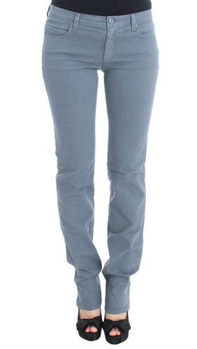 Cotton Blend Slim Fit Bootcut Women's Jeans - Ermanno Scervino - Modalova