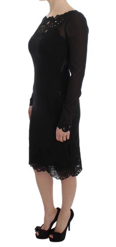 Silk Stretch Sheath Women's Dress - Dolce & Gabbana - Modalova