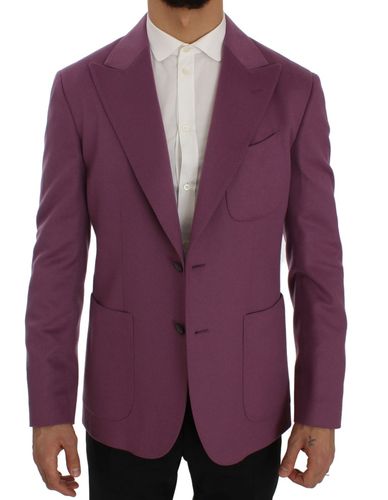 Cashmere Slim Fit Blazer Men's Jacket - Dolce & Gabbana - Modalova