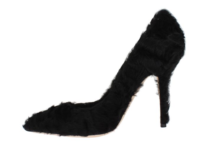 Xiangao Lamb Fur Leather Women's Pumps - Dolce & Gabbana - Modalova