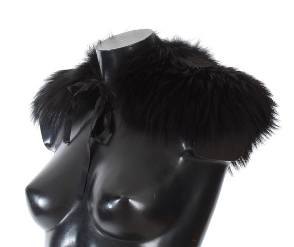 Fox Fur Collar Women's Scarf - Dolce & Gabbana - Modalova
