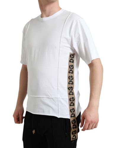 Logo Crew Neck Short Sleeves Men's T-shirt - Dolce & Gabbana - Modalova