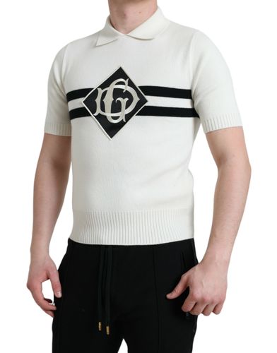 DG Logo Collared Henley Shirt Men's T-shirt - Dolce & Gabbana - Modalova