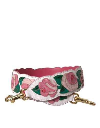 Floral Leather Accessory Shoulder Women's Strap - Dolce & Gabbana - Modalova