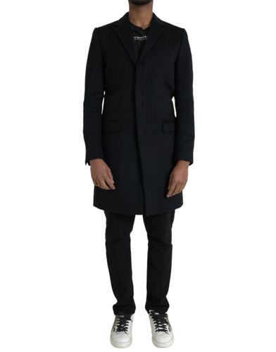 Single Breasted Trench Coat Men's Jacket - Dolce & Gabbana - Modalova