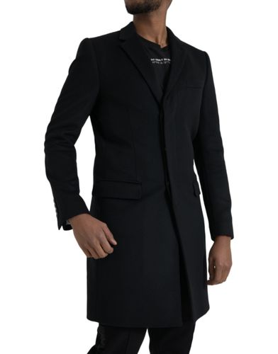 Single Breasted Trench Coat Men's Jacket - Dolce & Gabbana - Modalova
