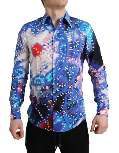 Luminarie Slim MARTINI Men's Shirt - Dolce & Gabbana - Modalova