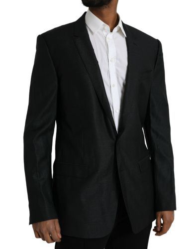 Wool Notch SingleBreasted Coat Men's Blazer - Dolce & Gabbana - Modalova