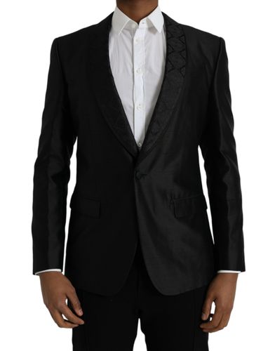 MARTINI Single Breasted Coat Men's Blazer - Dolce & Gabbana - Modalova