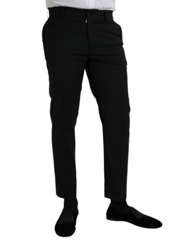 Wool SlimFit Dress Formal Men's Pants - Dolce & Gabbana - Modalova