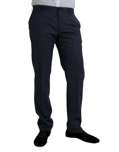 Wool Slim Fit Dress Formal Men's Pants - Dolce & Gabbana - Modalova