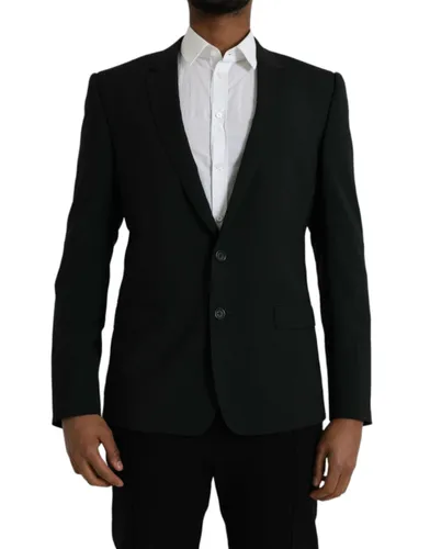 GOLD Notch Single Breasted Coat Men's Blazer - Dolce & Gabbana - Modalova