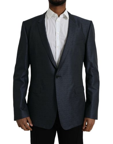 Wool GOLD Single Breasted Coat Men's Blazer - Dolce & Gabbana - Modalova