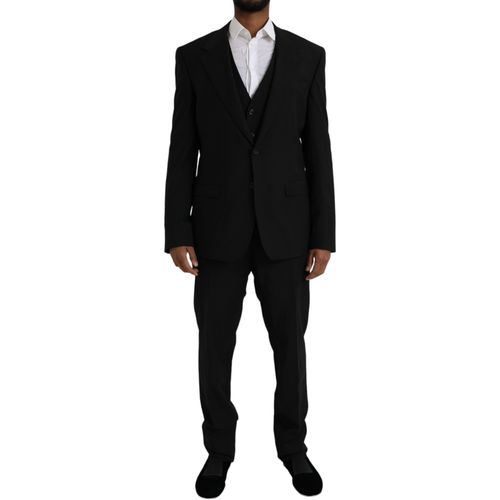 Polyester STAFF Formal 3 Piece Men's Suit - Dolce & Gabbana - Modalova