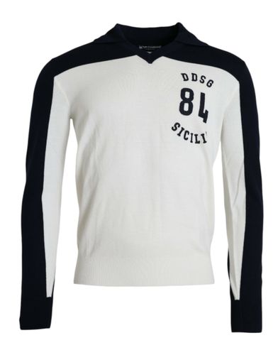 SICILIA Henley Shirt Pullover Men's Sweater - Dolce & Gabbana - Modalova
