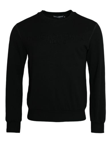 Cotton Long Sleeves Sweatshirt Men's Sweater - Dolce & Gabbana - Modalova