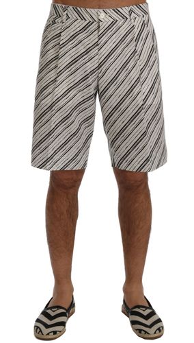 Striped Casual Men's Shorts - Dolce & Gabbana - Modalova