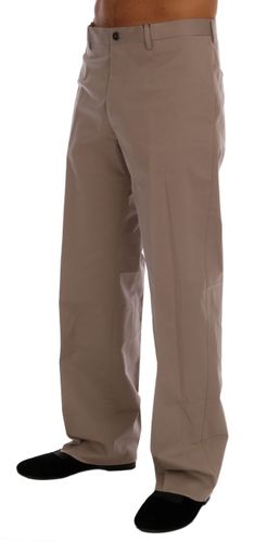Cotton Stretch Chinos Men's Pants - Dolce & Gabbana - Modalova