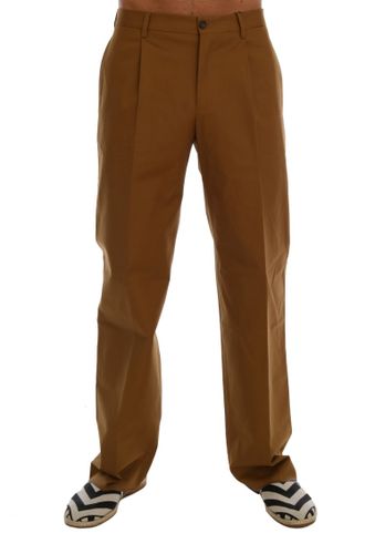 Stretch Cotton Men's Pants - Dolce & Gabbana - Modalova