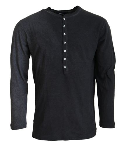 Cotton Linen Long Sleeves Pullover Men's Sweater - Dsquared² - Modalova
