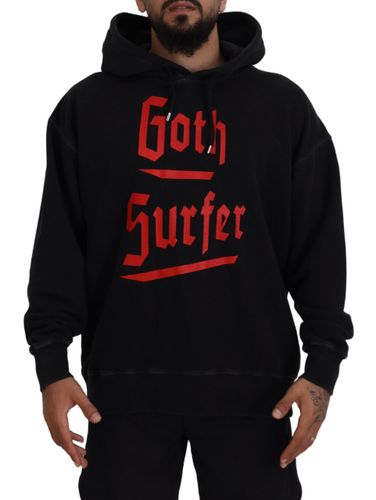 Cotton Hooded Printed Men Pullover Men's Sweater (Pre-Owned) - Dsquared² - Modalova
