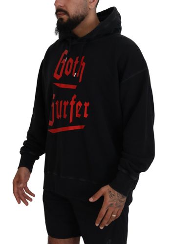 Cotton Hooded Printed Men Pullover Men's Sweater (Pre-Owned) - Dsquared² - Modalova