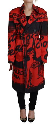 Printed Button Collared Desigual Coat Women's Jacket (Pre-Owned) - Dsquared² - Modalova