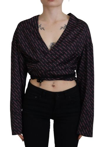 Polyester Cropped Logo Printed Blouse Women's Top (Pre-Owned) - Dsquared² - Modalova
