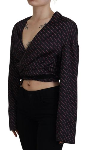 Polyester Cropped Logo Printed Blouse Women's Top (Pre-Owned) - Dsquared² - Modalova