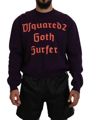 Cotton Printed Men Pullover Men's Sweater (Pre-Owned) - Dsquared² - Modalova