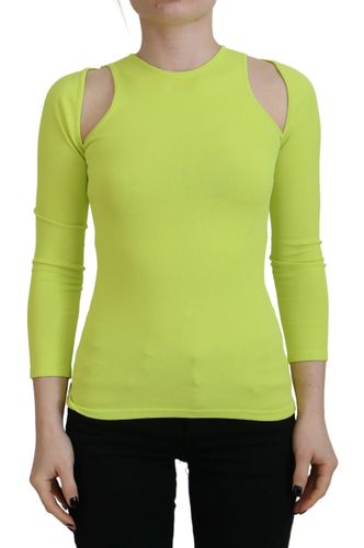 Yellow Viscose Open Shoulder Long Sleeves Women's Top (Pre-Owned) - Dsquared² - Modalova
