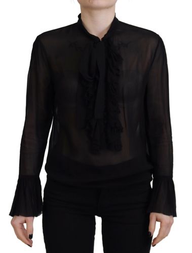 Viscose Long Sleeves See Through Blouse Women's Top (Pre-Owned) - Dsquared² - Modalova
