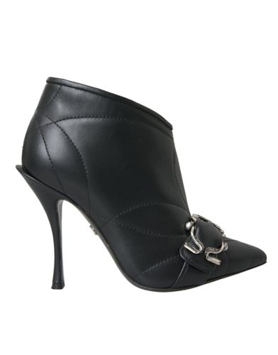 Devotion Quilted Buckled Boots Women's Shoes - Dolce & Gabbana - Modalova
