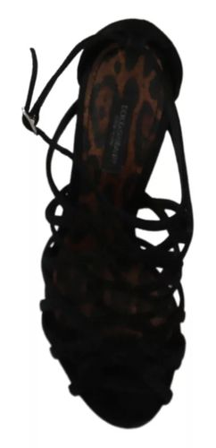 Suede Ankle Strap Stiletto Women's Shoes (Pre-Owned) - Dolce & Gabbana - Modalova
