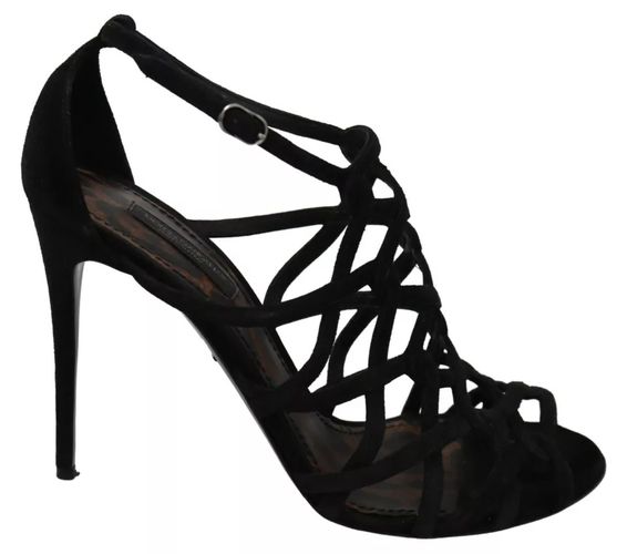 Suede Ankle Strap Stiletto Women's Shoes (Pre-Owned) - Dolce & Gabbana - Modalova