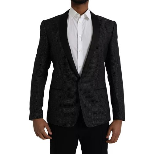 Jacquard MARTINI Single Breasted Coat Men's Blazer (Pre-Owned) - Dolce & Gabbana - Modalova