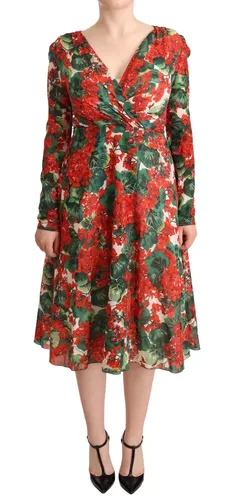 Multicolor Portofino-Print Shift Women's Dress (Pre-Owned) - Dolce & Gabbana - Modalova