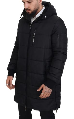 Nylon Hooded Parka Coat Winter Men's Jacket (Pre-Owned) - Dolce & Gabbana - Modalova
