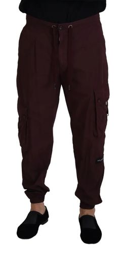 Cargo Jogger Trouser Cotton Men's Pants (Pre-Owned) - Dolce & Gabbana - Modalova