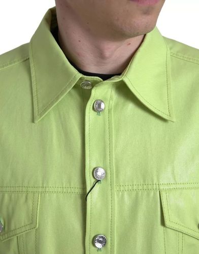 Cotton Collared Casual Button Down Men's Shirt (Pre-Owned) - Dolce & Gabbana - Modalova