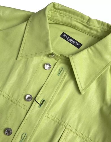 Cotton Collared Casual Button Down Men's Shirt (Pre-Owned) - Dolce & Gabbana - Modalova