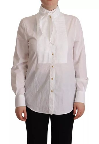 Cotton Collared Long Sleeves Formal Shirt Women's Top (Pre-Owned) - Dolce & Gabbana - Modalova