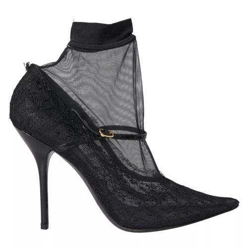Tulle Stretch Boots Pumps Women's Shoes (Pre-Owned) - Dolce & Gabbana - Modalova