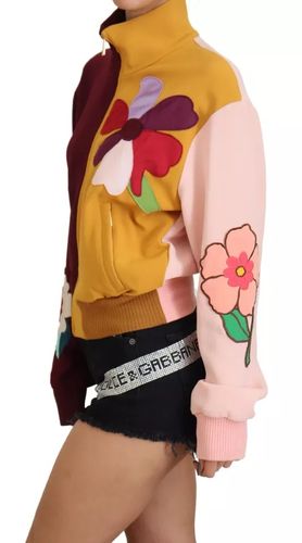 Floral Viscose Full Zip Women's Sweater (Pre-Owned) - Dolce & Gabbana - Modalova