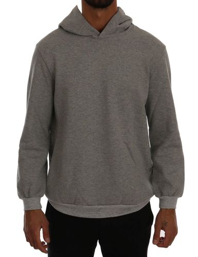 Pullover Hodded Cotton Men's Sweater - Daniele Alessandrini - Modalova