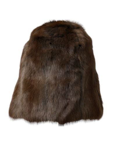 Weasel Fur Womens Cashmere Hat Beanie - Dolce & Gabbana - Modalova