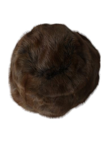 Weasel Fur Womens Cashmere Hat Beanie - Dolce & Gabbana - Modalova