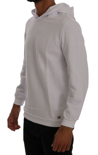 Pullover Hodded Cotton Men's Sweater - Daniele Alessandrini - Modalova