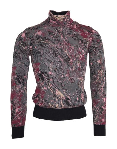 Graphic Turtle Neck Men Men's Sweater - Dolce & Gabbana - Modalova